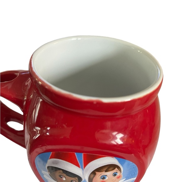 Elf On the Shelf Coffee Mug Red - Christmas Fun - Hot Chocolate - Picture 9 of 11